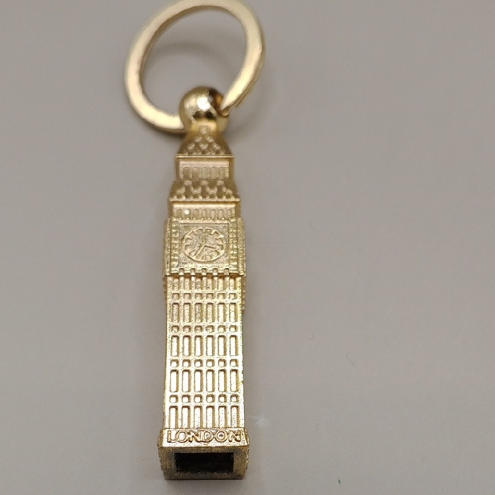 Gold Keychain Accessory From London - Picture 2 of 3